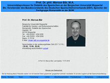 Tablet Screenshot of marcus-baer.eu